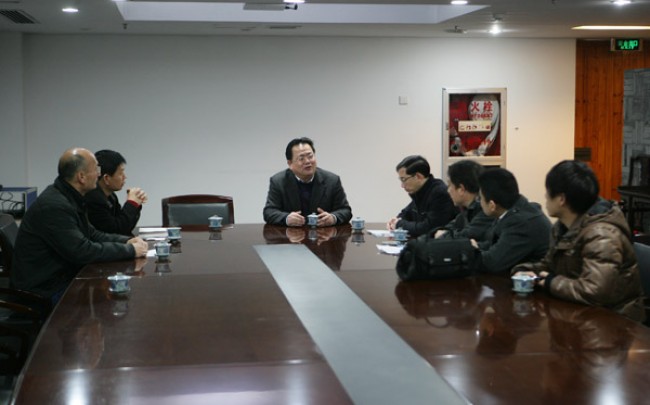 温州美术馆建设考察组来我馆考察