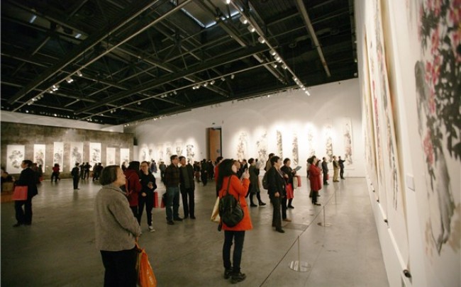 纪念潘天寿先生诞辰120周年，宁海吴昌卿和朱开益画展同期开展