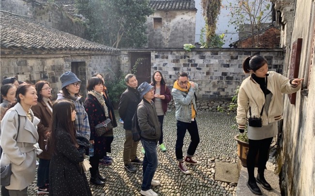 Party Members and Union Members of Ningbo Museum of Art visited Ninghai