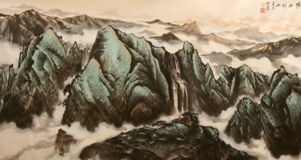 夕阳山外山