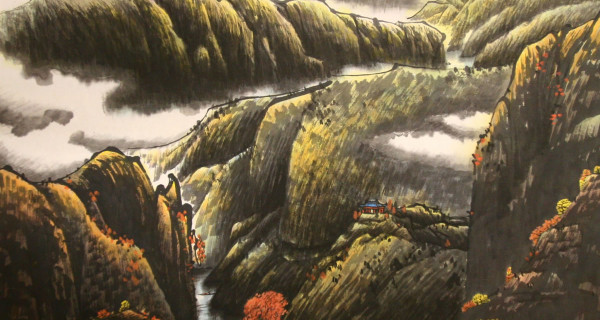 满目秋山