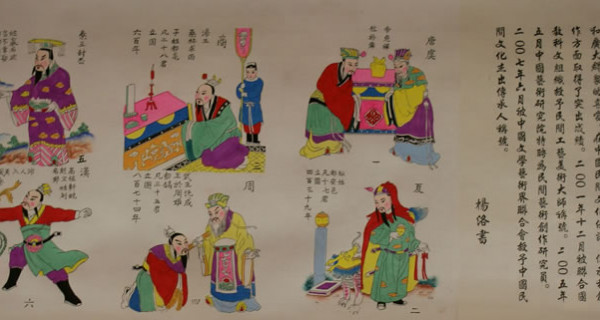 历代帝王图