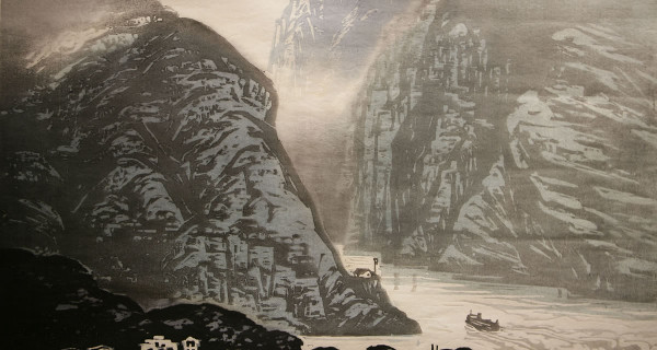 峡江烟雨