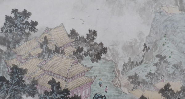 九华山一隅