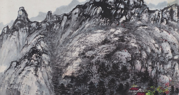 墨点山林已深秋