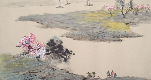 东风吹来春意浓