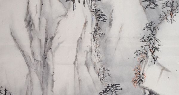 雪山如眼